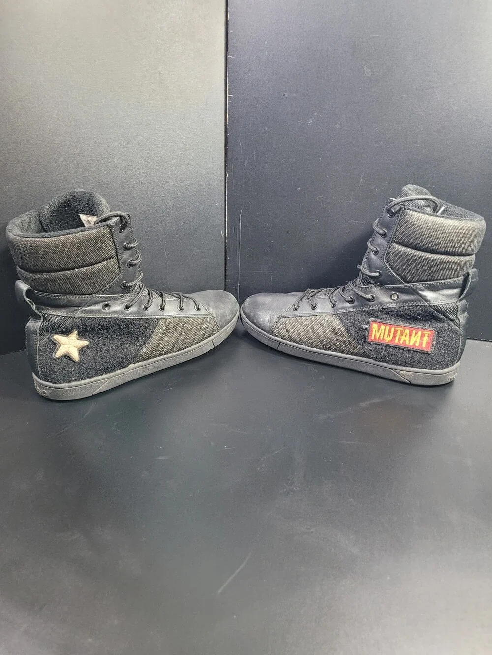 Heyday Footwear Mutant Mens High Top Wrestling Shoes Gym Training Boots Size 10